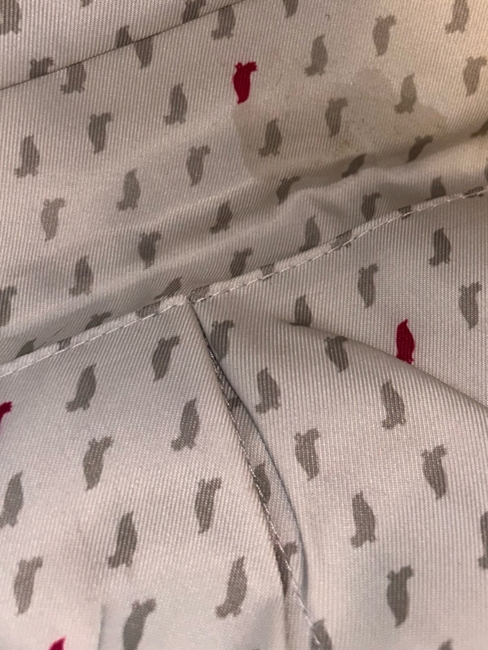 Sakroots Metro Tote Burgundy Faux Suede & Multicolor Pattern Shoulder Bag - Picture 13 of 16